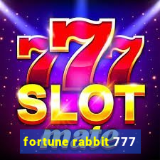 fortune rabbit 777